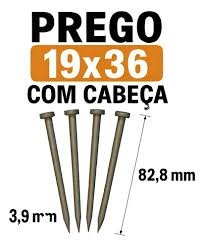 prego 15x15 c/ cabeÇa prego 15x15 c/ cabeÇa