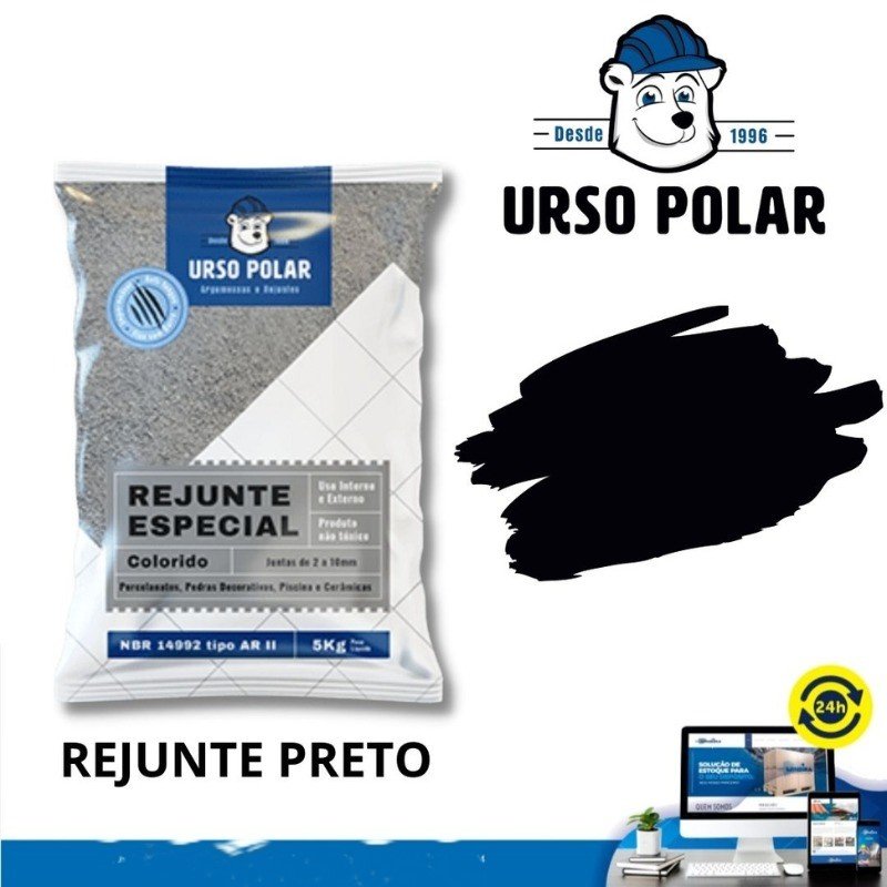 rejunte urso polar 1kg rejunte urso polar 1kg