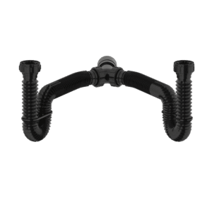 sifÃo sanfonado tanque pvc preto