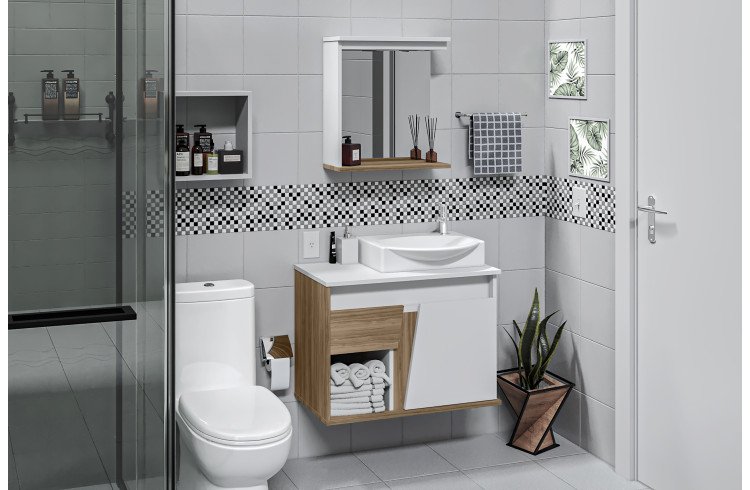 kit sicília susp. 1 gav 67,5cm + pia+esp kit sicília susp. 1 gav 67,5cm + pia+esp