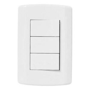 interruptor 3 teclas triplo