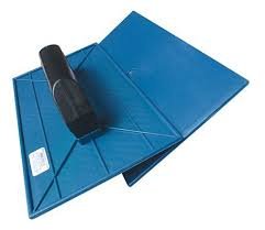 desempenadeira pvc lisa 22x34