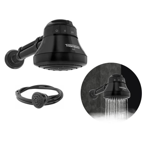 ducha faninho 4t pto 5400w/127v ducha faninho 4t pto 5400w/127v