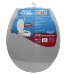 assento astra almofadado cinza