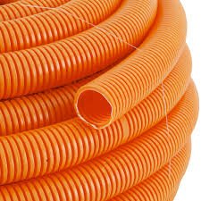 mangueira corrugada laranja 3/4