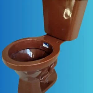 bacia com caixa acoplar caramelo sta clara