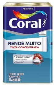 tinta acrílica fosca rende muito 16 lt azul dos andes coral tinta acrílica fosca rende muito 16 lt azul dos andes coral
