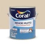 tinta acrílica fosca rende muito 16 lt areia coral tinta acrílica fosca rende muito 16 lt areia coral