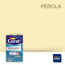 tinta acrílica fosca rende muito 16 lt pérola – coral