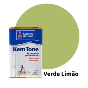 tinta acrílica verde limão kemtone 18 lt – sherwin williams