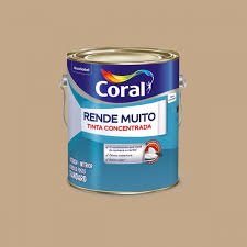tinta acrílica fosca rende muito 3.2 lt areia – coral