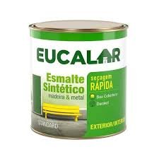 tinta esmalte brilhante 0,9 lt platina – eucalar