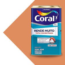 tinta acrílica fosca rende muito 16 lt laranja imperial – coral tinta acrílica fosca rende muito 16 lt laranja imperial – coral