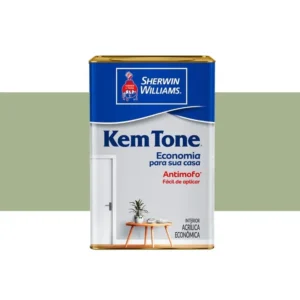 tinta acrílica verde kiwi kemtone 18 lt – sherwin williams