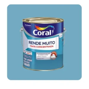 tinta acrílica fosca rende muito azul dos andes 3.2 lt – coral
