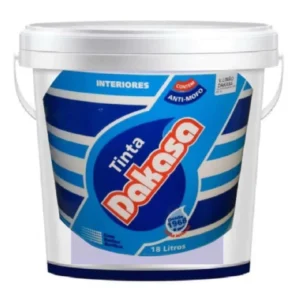 tinta latex acrílica 0,9lt branca – dakasa