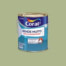 tinta acrílica fosca rende muito 3.2 lt verde kiwi – coral