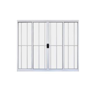 janela 4 folhas 1.00x1.20 com grade