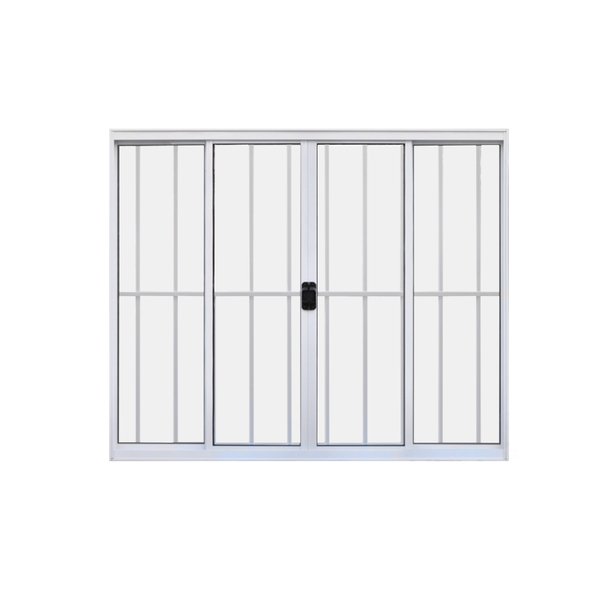 janela 4 folhas 1.00x1.20 com grade