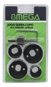 Serra Copo Jogo 6 Pç - Mega