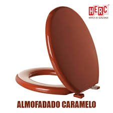 assento sanitário amofada caramelo herc