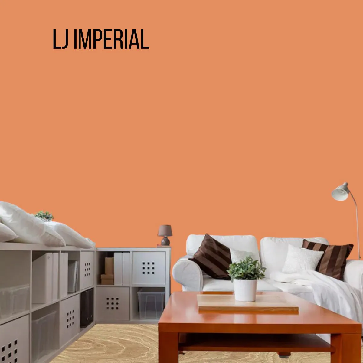 tinta acrílica fosca rende muito 3.2 lt laranja imperial – coral