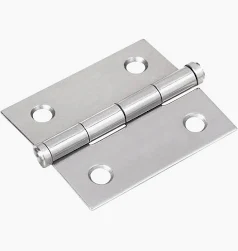 dobradiça em aço 1 1/2 polida shild