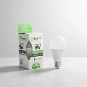 lâmpada led bulbo 12w techluz