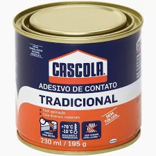 cola cascola adesivo de contato extra forte 195 g