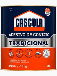 cola cascola adesivo de contato extra forte – 700 g