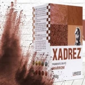 corante em pó 250g marrom – xadrez