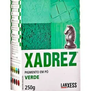 corante em pó 250g verde xadrez